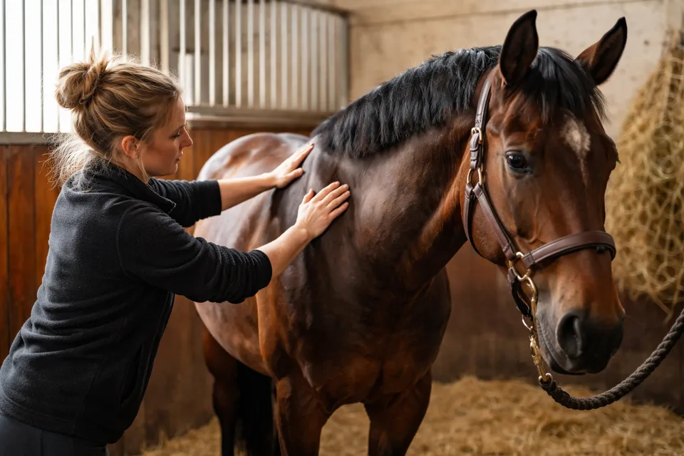 Massage cheval